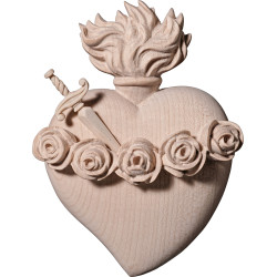 Sacrado Corazón de María con puñal